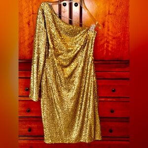 Sparking sequin Ralph Lauren Dress